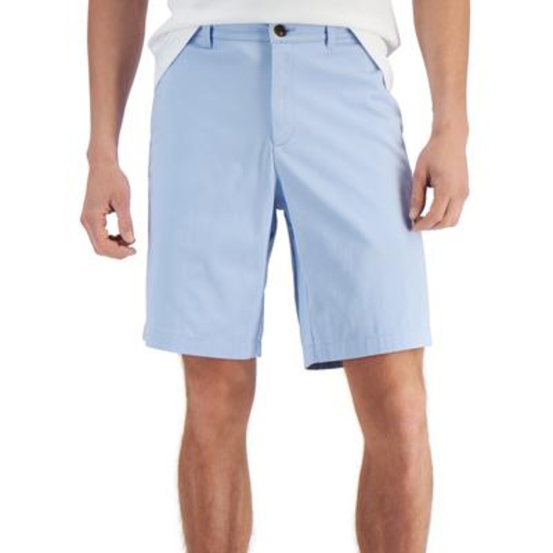 Alfani Men's Chino Khaki Shorts Size 34 Light Blue
