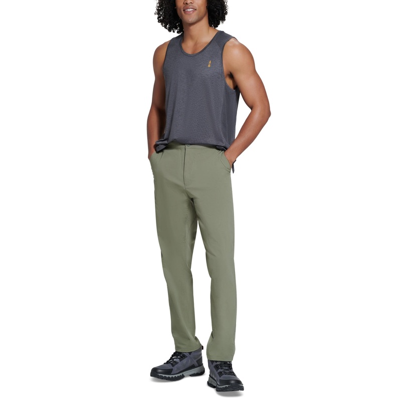 BASS OUTDOOR Mens Boulder Hiker Pants Deep Lichen Green XL