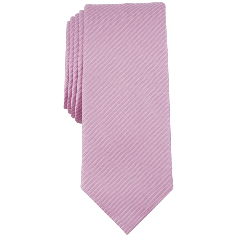 Alfani Men's Andree Solid Necktie Pink