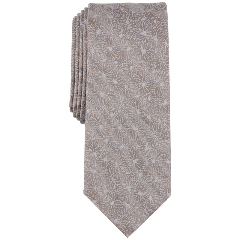 Bar III Men's Capri Floral Tie Taupe