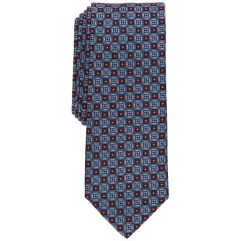 Bar III Men's Maine Skinny Tie Blue