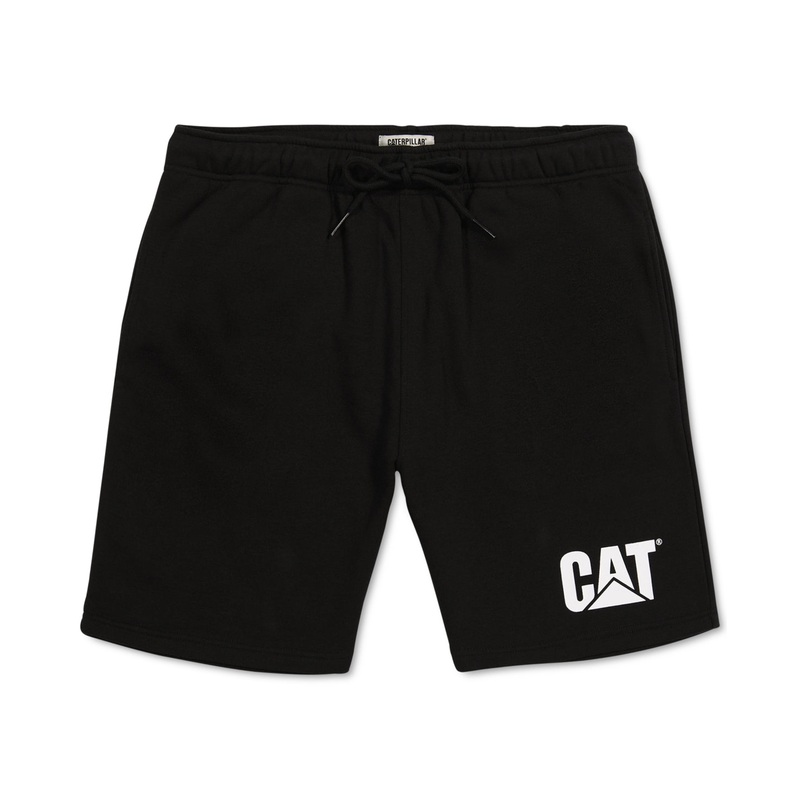 Caterpillar Men's Black Fleece Casual Shorts XL