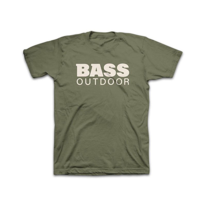 BASS OUTDOOR Logo Short Sleeve T Shirt Loden Green Large