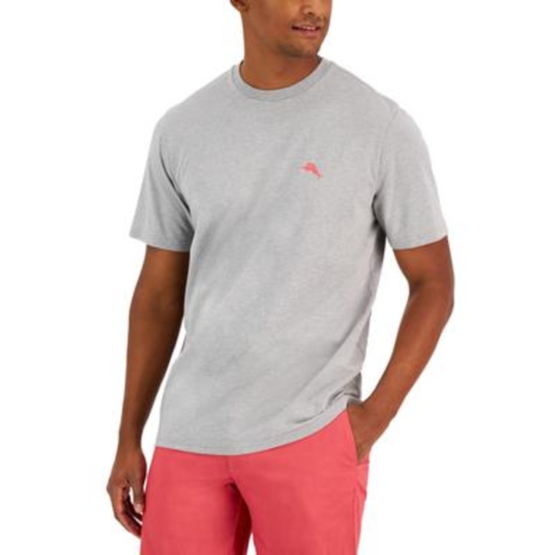 Tommy Bahama Tide Rider Graphic Short Sleeve Crewneck T Shirt Grey Medium