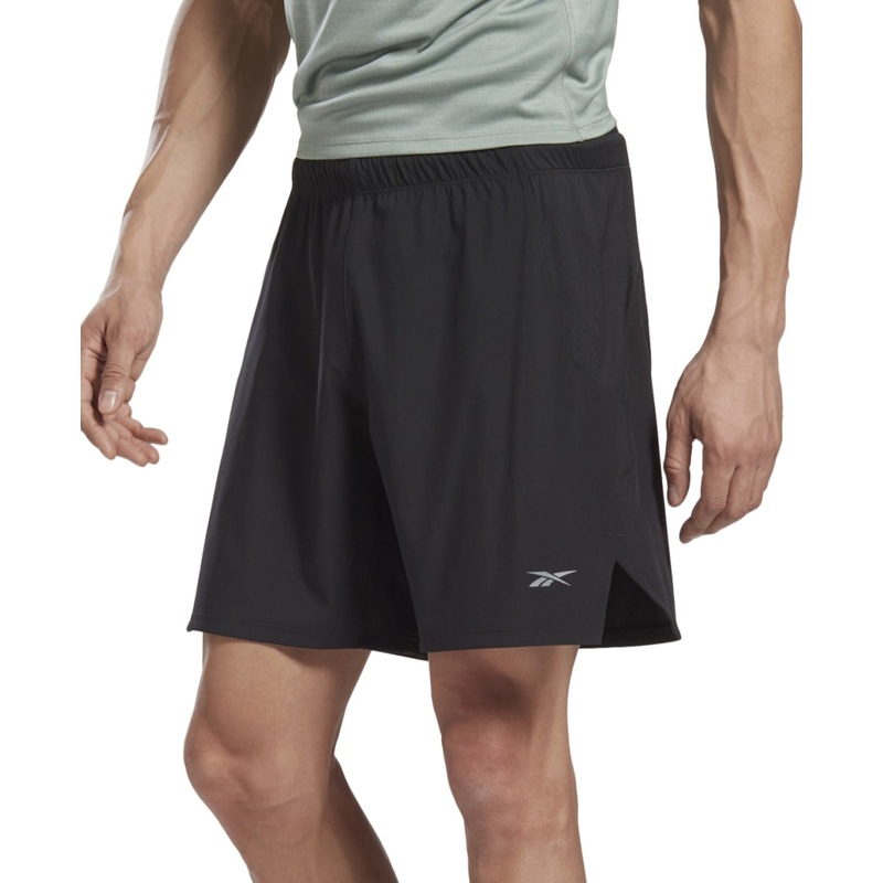 REEBOK Men's Strength 3.0 Regular-Fit Training Shorts XL Black