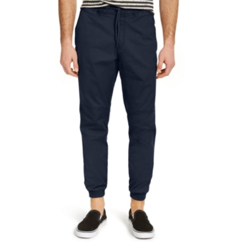 Sun + Stone Mens Articulated Jogger Pants Basic Navy 2XL