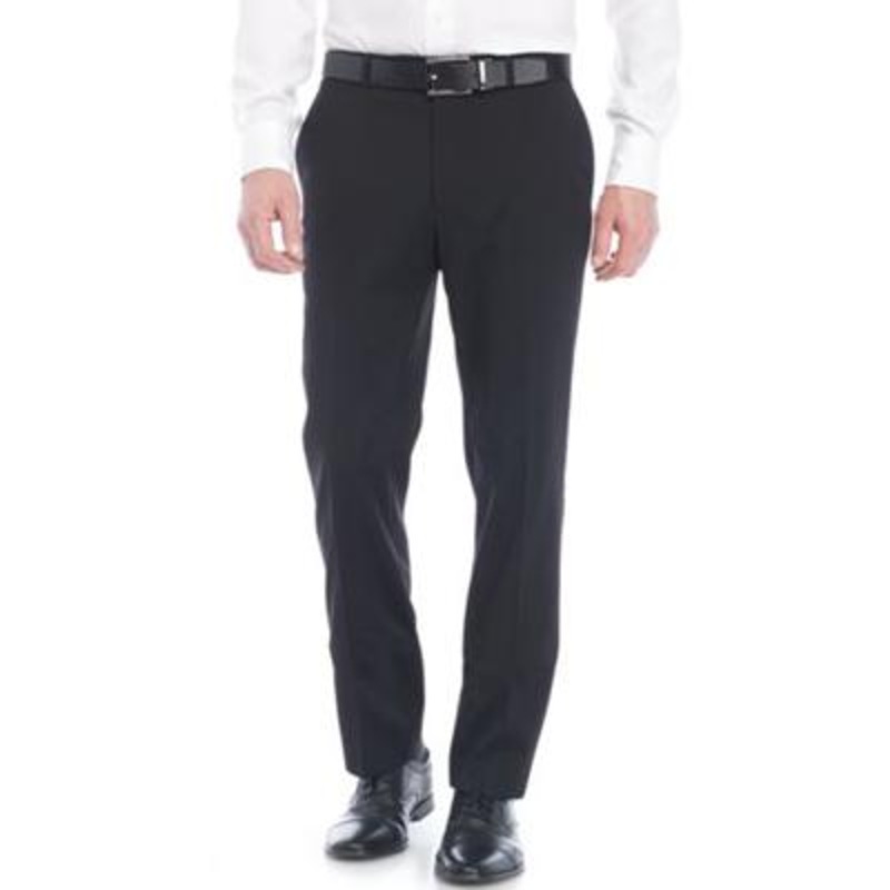 Tommy Hilfiger Men's Modern-Fit Flex Suit Pants Black 34 x 32