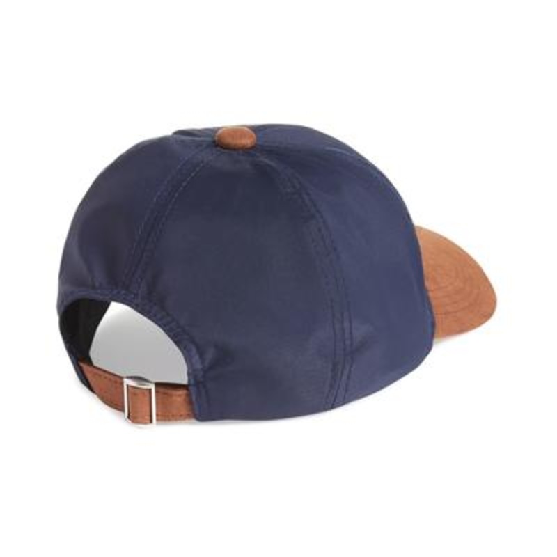 Alfani Mens Colorblock Baseball Hat Navy Grey ONE SIZE