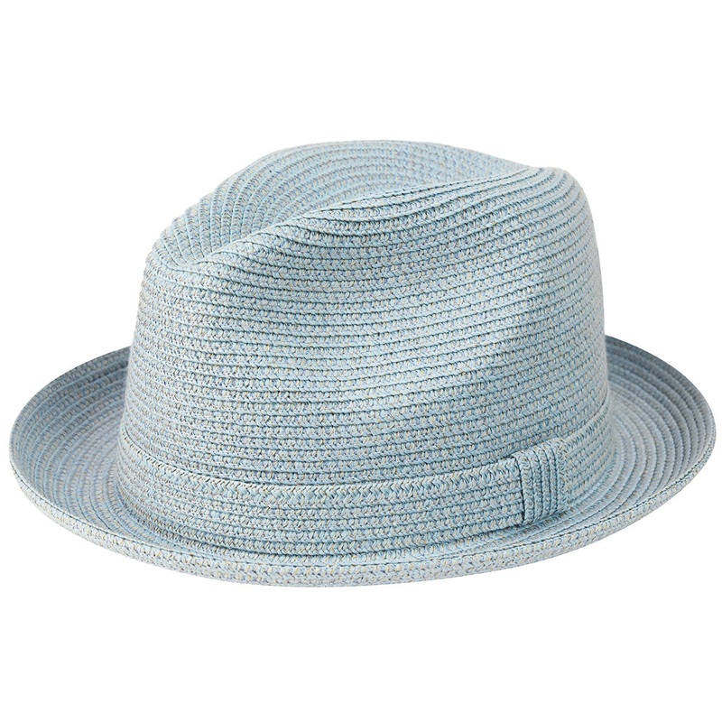 Country Gentlemen Theo Braided Fedora Chambray XL HAT