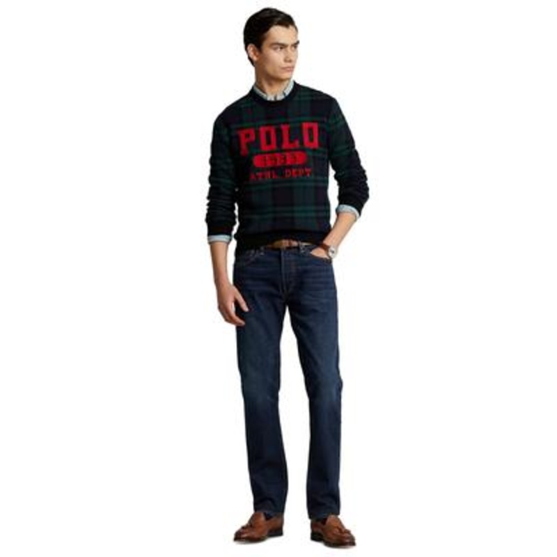 Polo Ralph Lauren Mens Sullivan Dark Blue Slim Fit Stretch Jeans 36 x 32