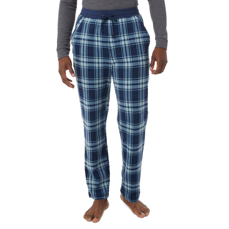 32 Degrees Mens Blue Plaid Pajama Pants 2XL