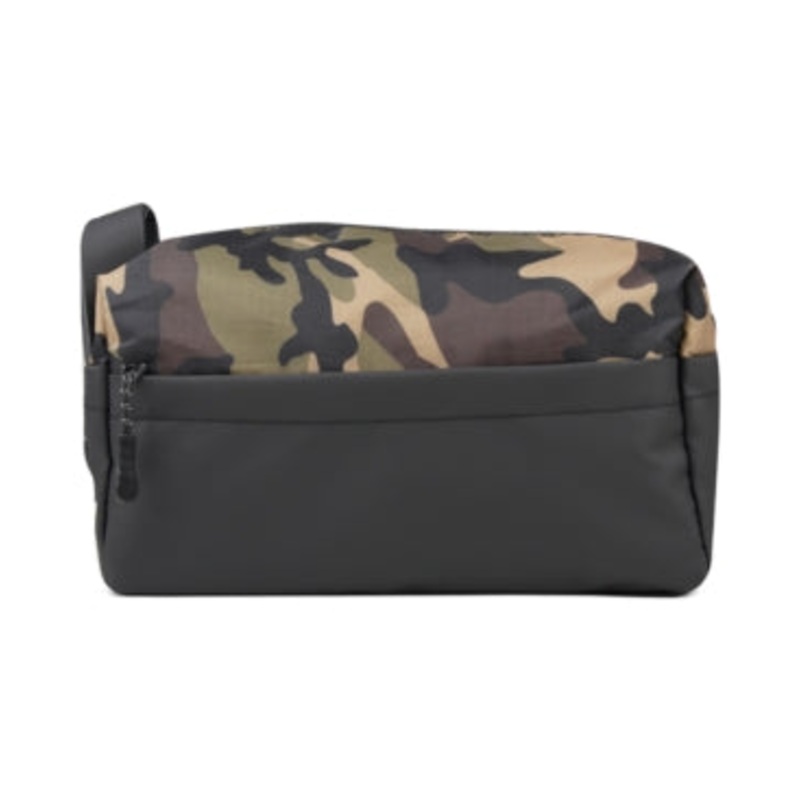 Bespoke Mens Camo Sling Bag Dopp Kit Olive Green One Size
