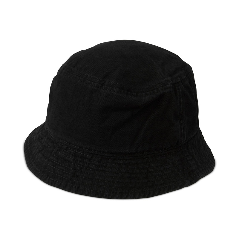 Jack Jones Mens Brink Bucket Hat Black ONE SIZE