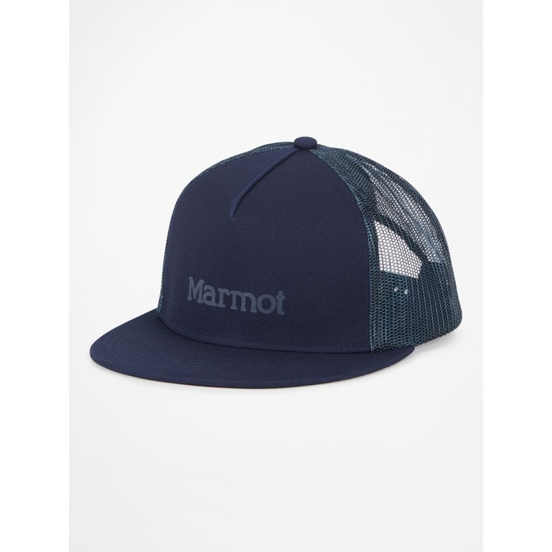 Marmot Mens Pride Trucker Hat Arctic Navy Blue