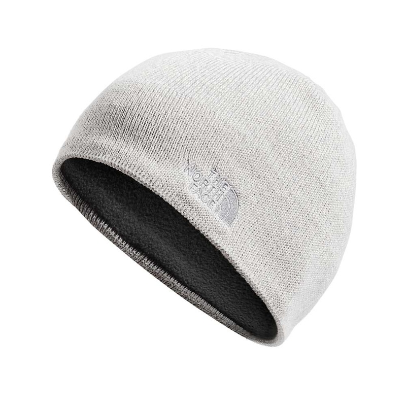 The North Face Mens Jim Beanie Hat Light Grey