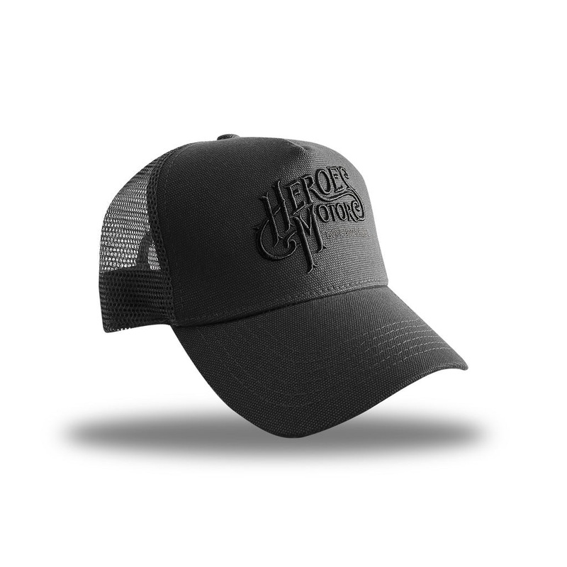 Heroes Motors Men's 3D Trucker Baseball Hat Cap Black