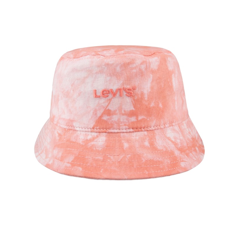Levis Mens Tonal Tie Dye Bucket Hat Pink  Small Medium