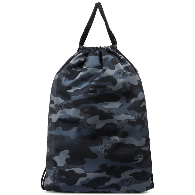 Sun Stone Mens Camo Drawstring Bag Navy ONE SIZE