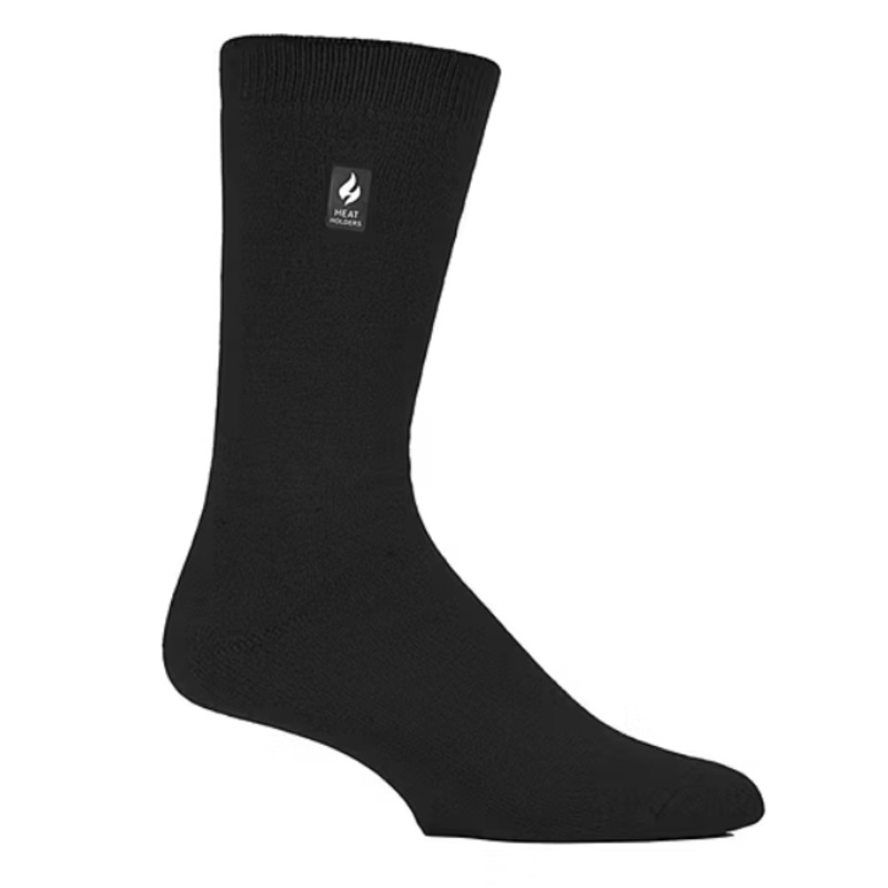 Heat Holders Mens Robin Knit Ultra Lite Thermal Crew Socks Size 7 - 12