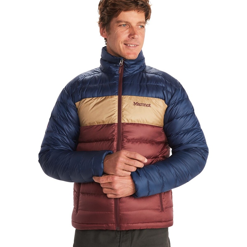 Marmot Mens Ares Puffer Jacket XL Arctic Navy Shetland