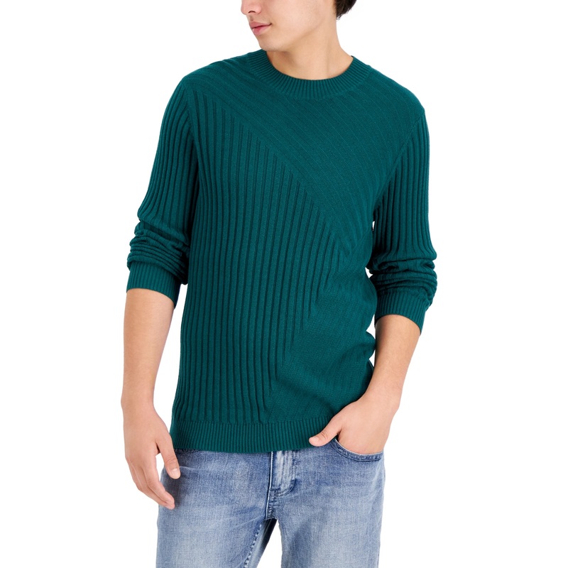 I.N.C. INTERNATIONAL CONCEPTS Men's Tucker Crewneck Sweater XXL 2XL Green