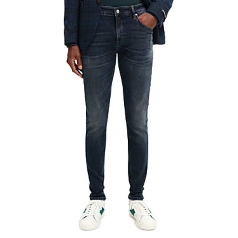 Scotch & Soda Mens SKIM Skinny Jeans Blue 36 x 32