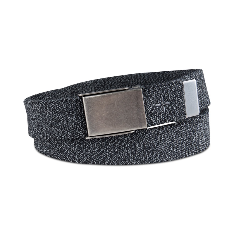 Sun Stone Mens Stretch Webbing Belt Black XL 42-44