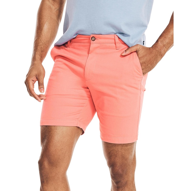 Nautica Men's Classic Deck Shorts Coral 38W