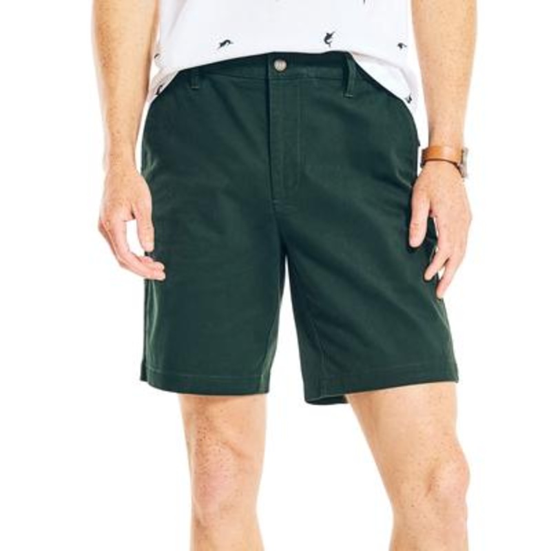 Nautica Mens Classic Deck Shorts Green 38W