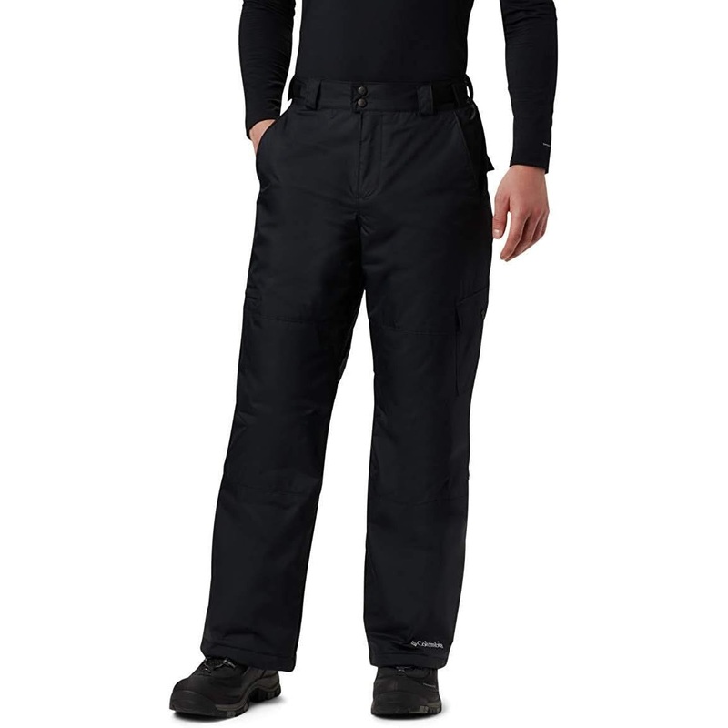 Columbia Mens Snow Gun Pants Black Large