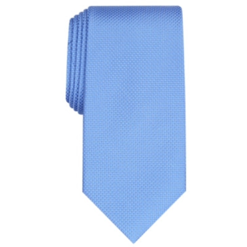 Club Room Mens Parker Grid Tie Blue One Size