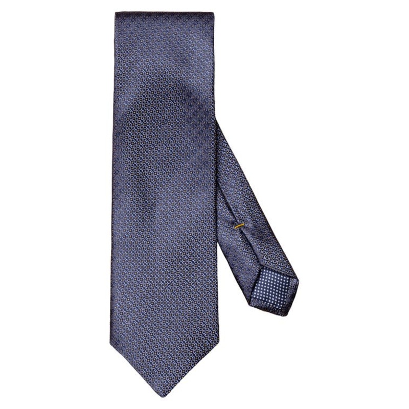 Eton Men's Navy Floral Silk Tie Necktie One-size
