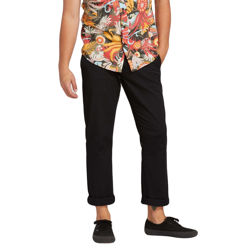 Volcom Men's Modern Straight Casual  Pants Black 38 X 32