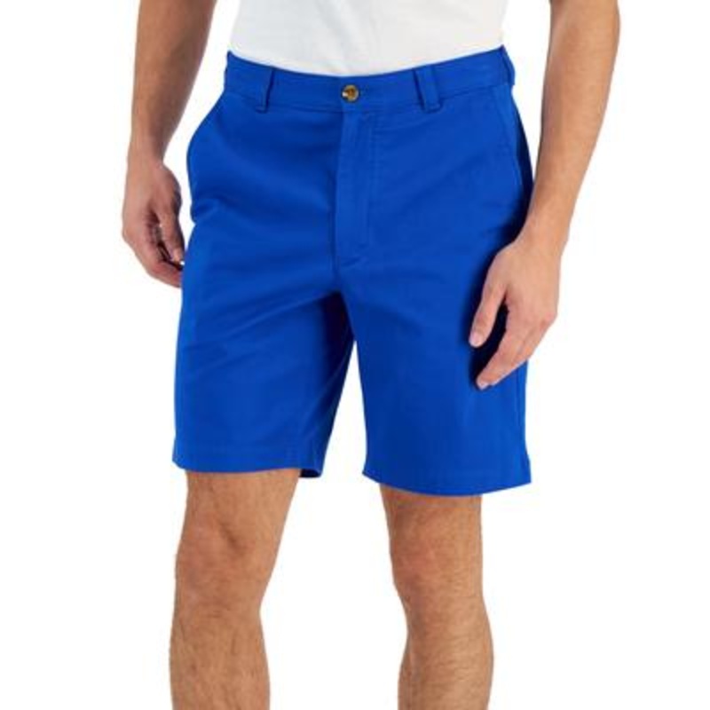 Club Room Men's Hyper Blue Stretch Shorts Regular Fit 38" Waist