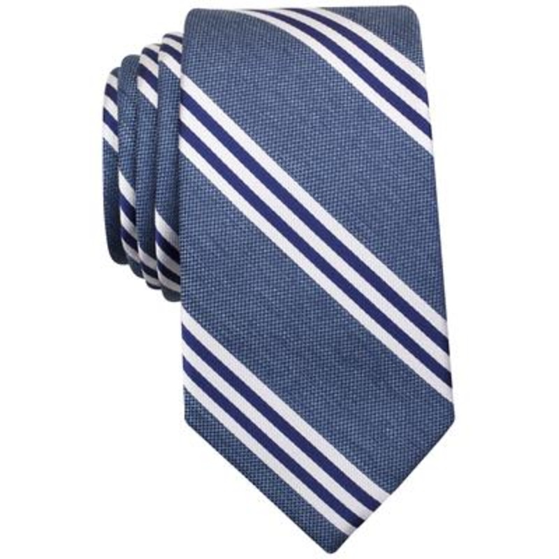 Nautica Men's Bilge Striped Tie Navy One Size