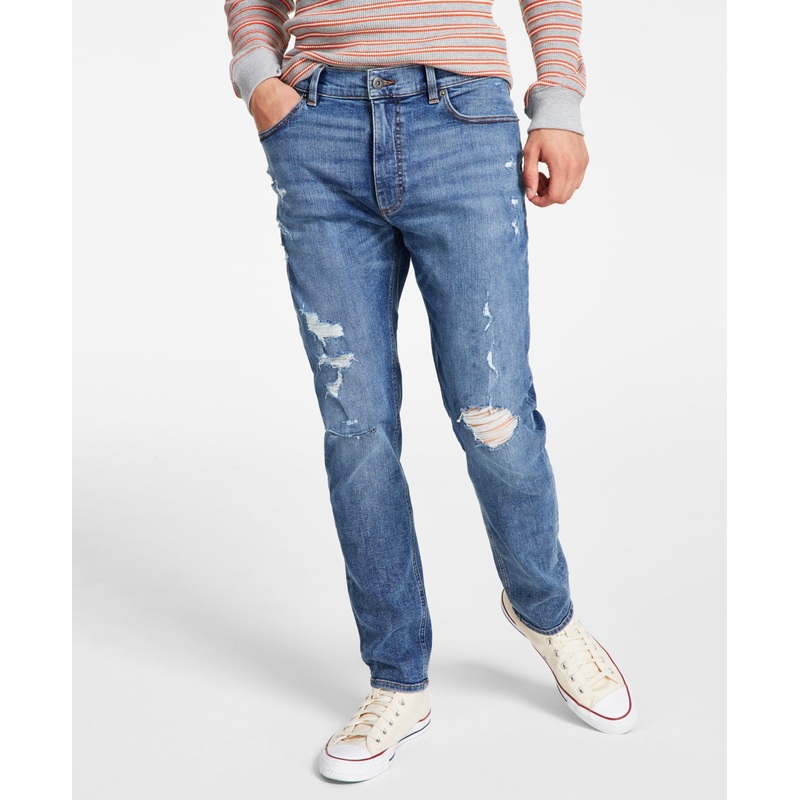 Sun Stone Mens Clarence Medium Wash Denim Jeans Size 29