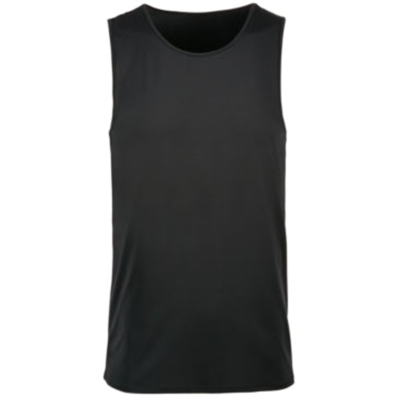 Alfani Mens Air Mesh Sleeveless Tank T Shirt Black Large