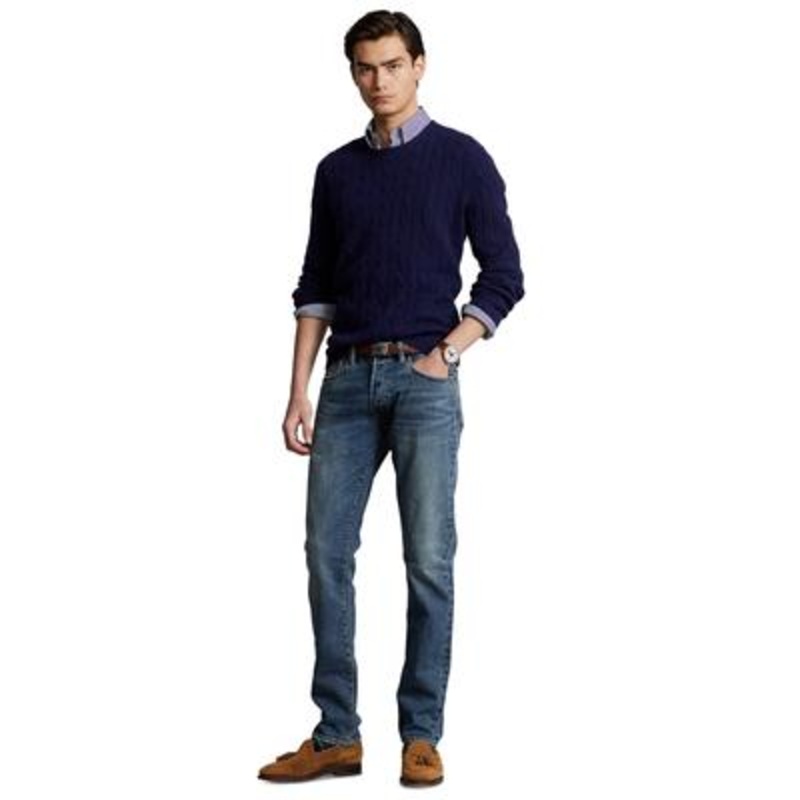 Ralph Lauren Polo Men's Sullivan Slim Fit Stretch Jeans 36 x 34 Blue