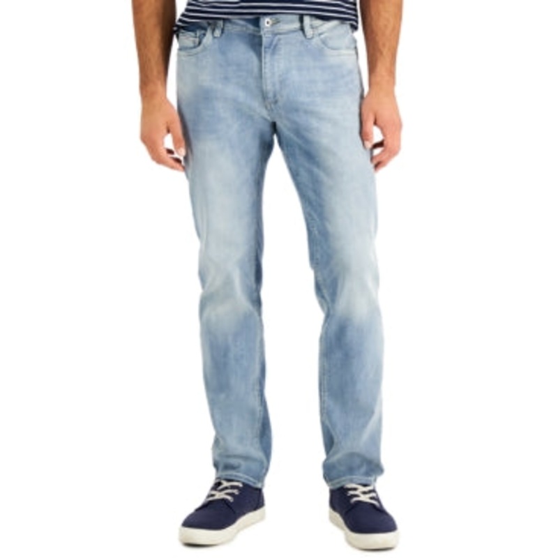 Sun Stone Landis Straight Fit Jeans Crest Wash Blue 29 x 30