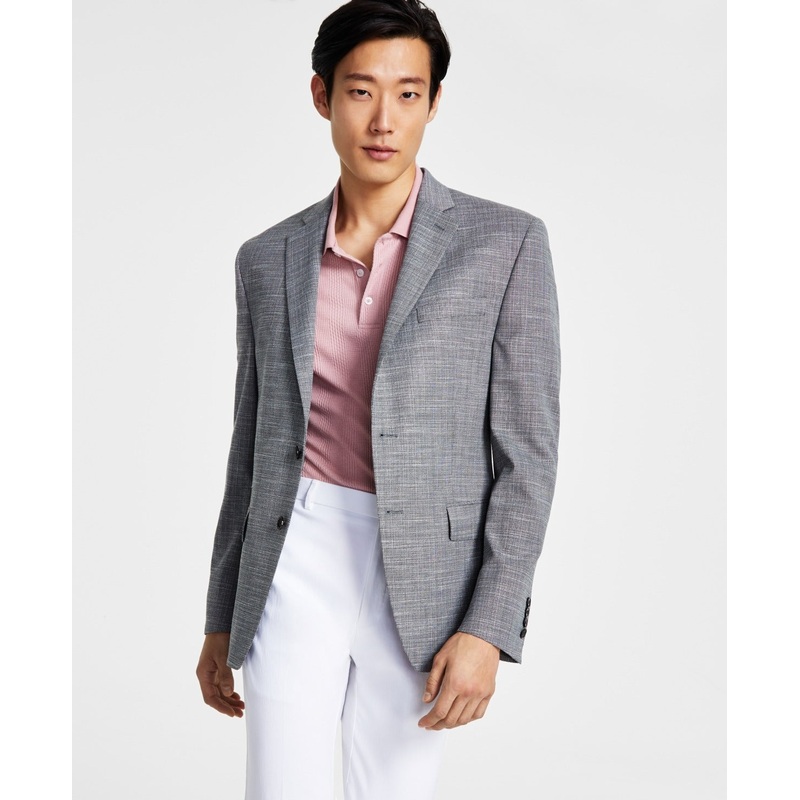 Lauren Ralph Lauren Classic-Fit UltraFlex Suit Jacket 44R Grey