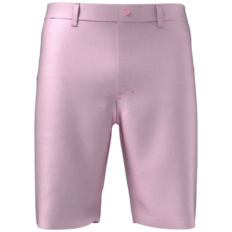 PGA TOUR Men's Four Way Stretch Golf Shorts 44 Lantana Heather Pink