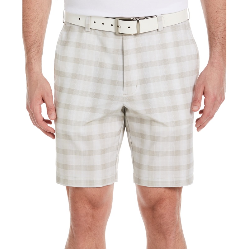 PGA TOUR Mens Moisture-Wicking 9" Shorts Tan 40