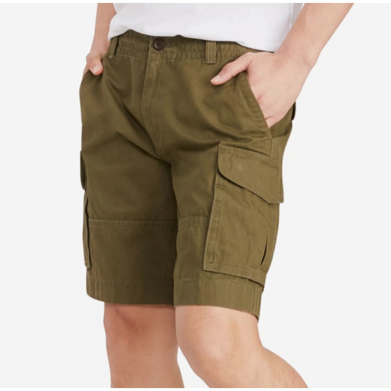 Tommy Hilfiger Men's Big & Tall Faded Military Cargo Shorts Size 42T