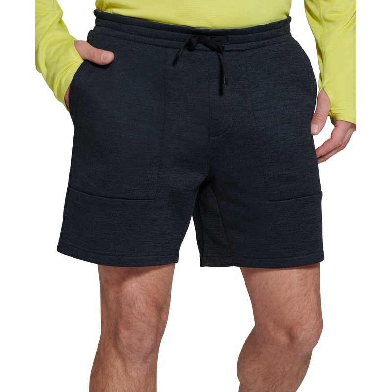 Bass Outdoor Mens Porter Fleece Shorts Black Large