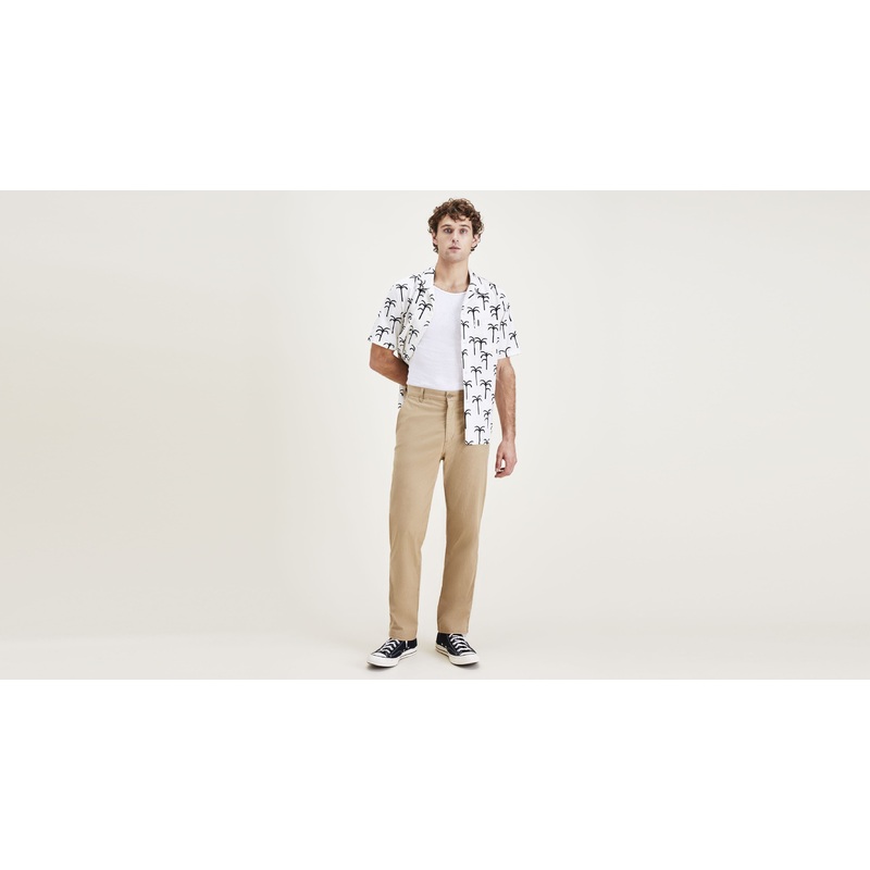Dockers Men's Ultimate Straight Fit Smart 360 Flex Chino Pants Gold 36 x 34