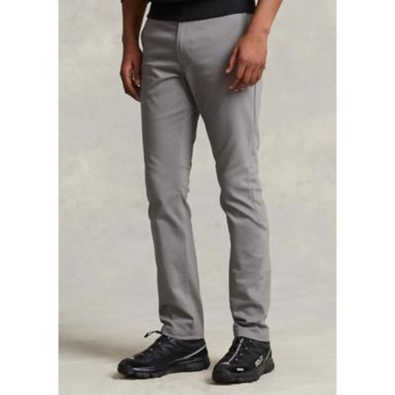 Polo Ralph Lauren Mens Slim Fit Stretch Dobby Pants Perfect Grey 36 x 32