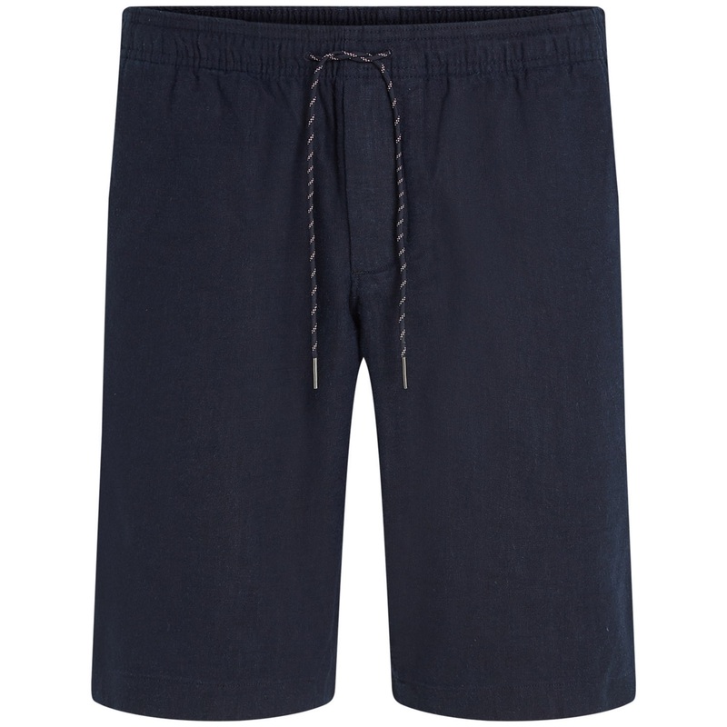 Tommy Hilfiger Mens TH Flex Shorts Desert Sky Navy Blue Size 40
