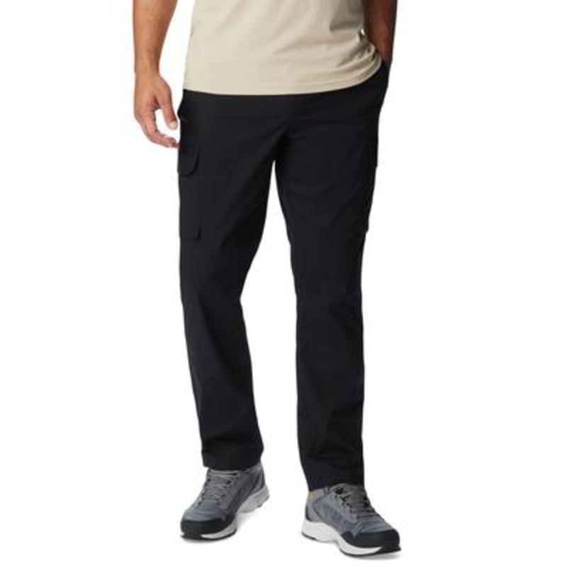 Columbia Mens Truxton Classic-Fit Stretch Cargo Pants Black 2XL