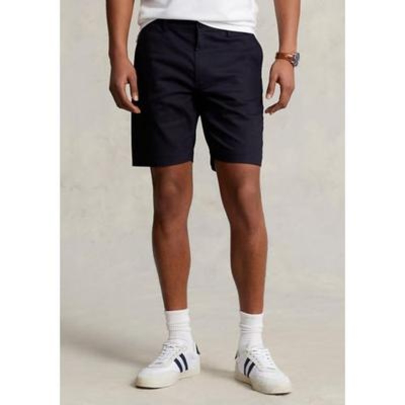 Polo Ralph Lauren Men's Slim Fit Dobby Shorts Navy Blue 40