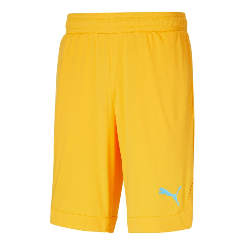 Puma Men's Yellow Sizzle Basketball Jersey Shorts Large